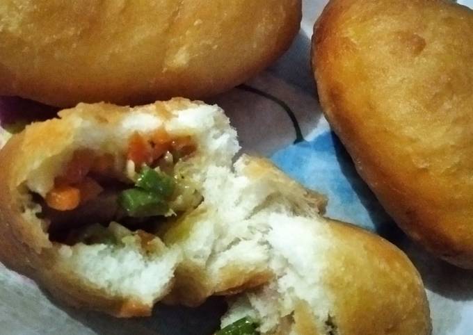 Resep Donat Bohay Isi Sayur N Sosis Oleh Dapur Sadiya Cookpad
