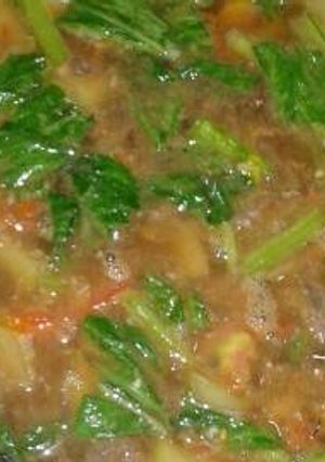 Foto resep Tumis daging sayur jepang #kitaberbagi