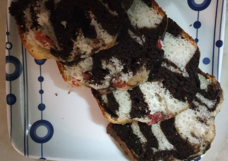 How to Make Yummy Marble biscuit cake