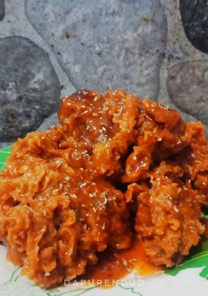 Foto resep Ayam crispy spicy bbq sauce