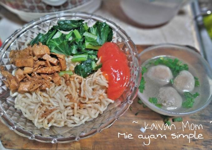 Mie Ayam Simple