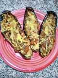 Barquettes d'aubergines