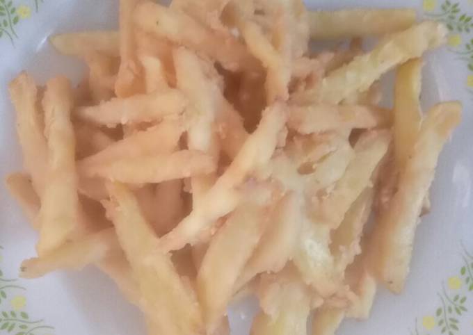 Standar Bagaimana cara bikin Kentang Goreng Crispy yang sedap