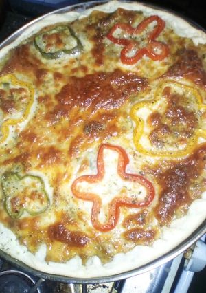 Una foto de Tarta de zapallitos