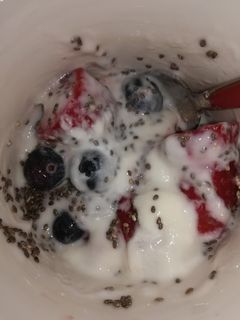 Una foto de Merienda sana