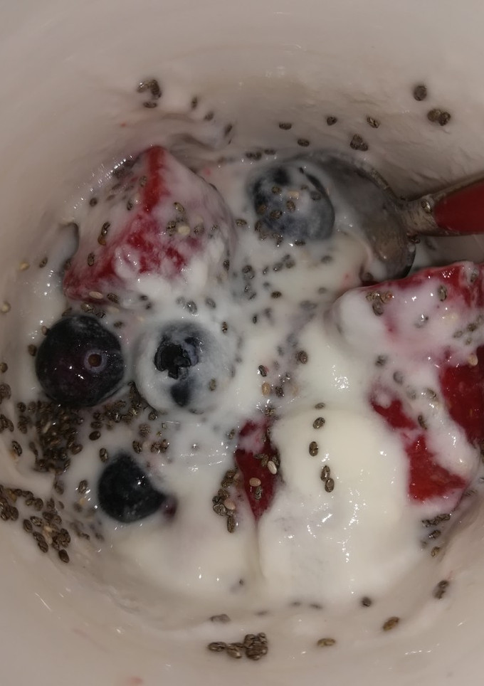 Una foto de Merienda sana