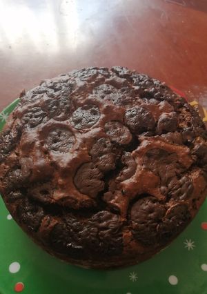 Una foto de Queque de zapallo italiano y chocolate
