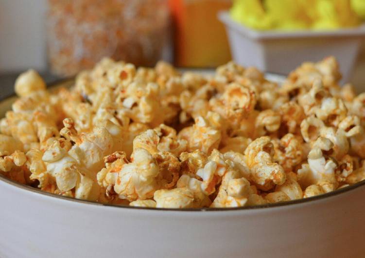 Step-by-Step Guide to Make Homemade Paprika&amp;Lime stovetop popcorns #CHARITYRECIPE