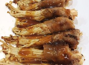 Foto resep Enoki Beef Roll
