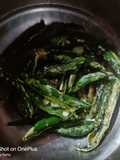 1 minutes Chilli fry