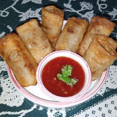 A picture of Potato Pencil Rolls.