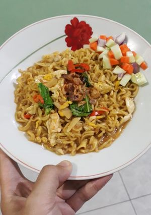 Foto resep Indomie Nyemek