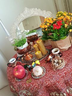 عکسی از دستور سفره هفت سین