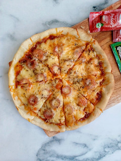 Foto resep Pizza Homemade Oven Tangkring