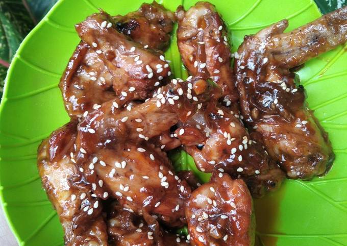 Resep Chicken wings oriental Anti Gagal