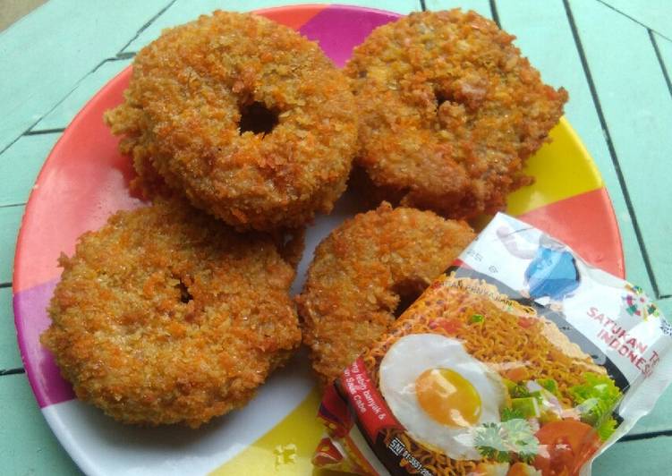 Donat indomie goreng simpel