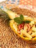 Ensalada de pasta tropical