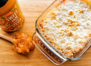 Foto de Crumble Low Carb de Damasco