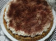 Una foto di panna mascarpone e zucchero