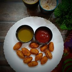 A picture of Simple potato cutlets.