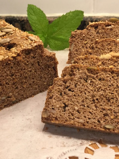 Una foto de Pan de semillas, sin gluten, sin lactosa, sin azúcar