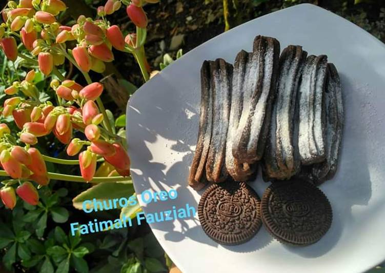 Resep 2.6#3. Churos Oreo, Lezat