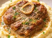 Una foto di ossobuco di vitello