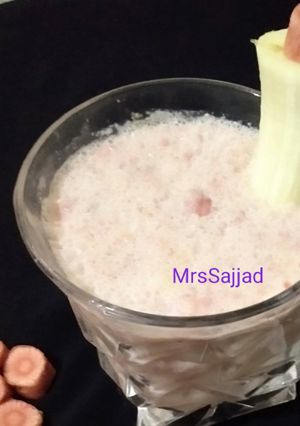 A picture of Carrot Banana Smoothie.