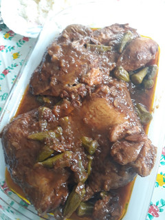 عکسی از دستور مرغ ترش خودم پز