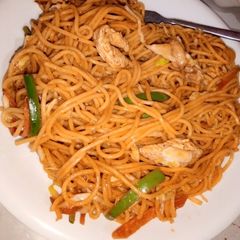 A picture of Chicken spegetti.