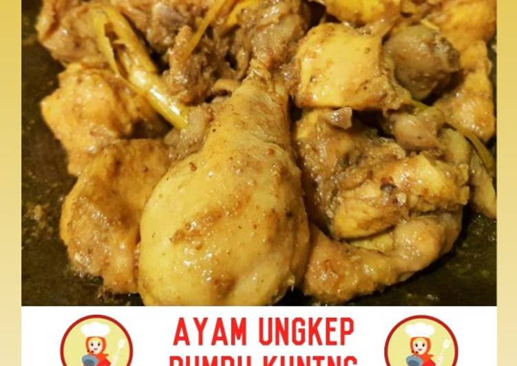 Ayam Ungkep Bumbu Kuning (empuk setelah digoreng) #laukpraktis