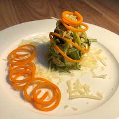 A picture of Pasta Zucchini.