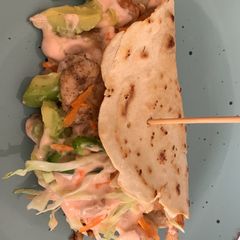 A picture of Loaded Chicken wrap | breakfast.