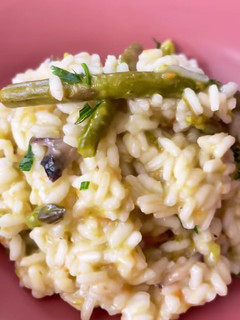 Foto de Risotto de Cogumelos e Espargos
