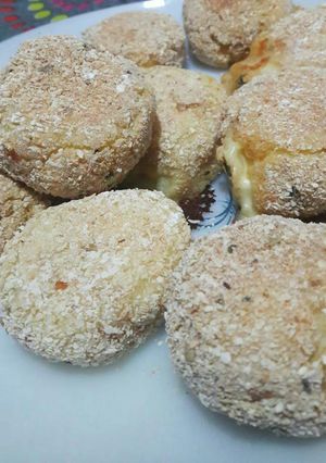 Una foto de Bombitas de papa con queso