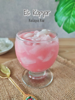 Foto resep Es Kopyor Kelapa Kw