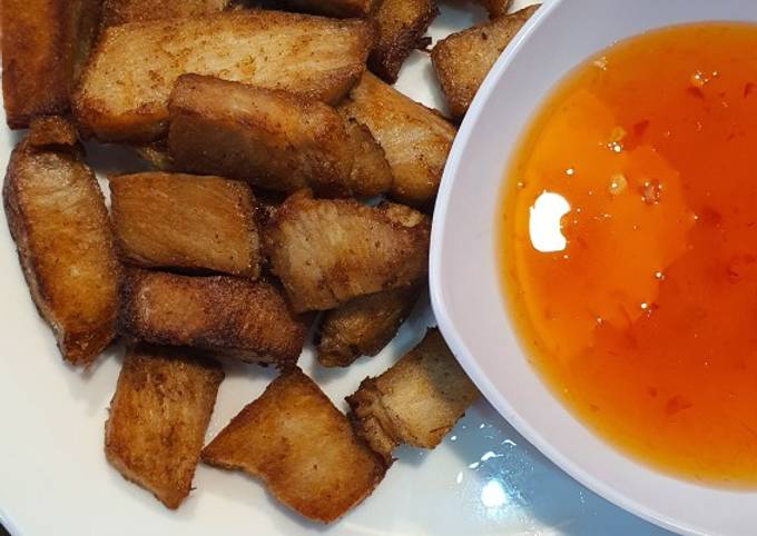 Resep Fried Pork Loin, Enak