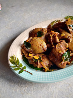 A picture of Chicken Liver Fry.
