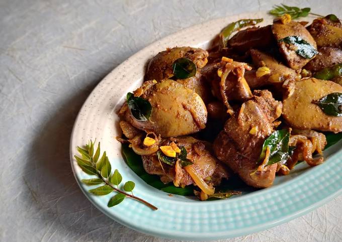 Simple Way to Make Homemade Chicken Liver Fry