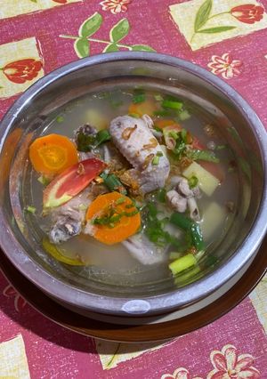 Foto resep Sup ayam simple