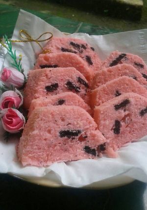Foto resep Bolu stroberi oreo_