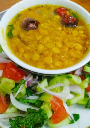 A picture of Karahi dall.