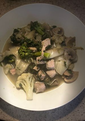 Une photo de Veau mijoté mi-cuit