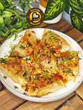 Soft, Juicy, Spicy And Healthy Chicken Momos With Homemade Chilli Garlic Oil Sauce