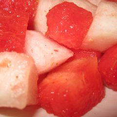 A picture of Melon salad.