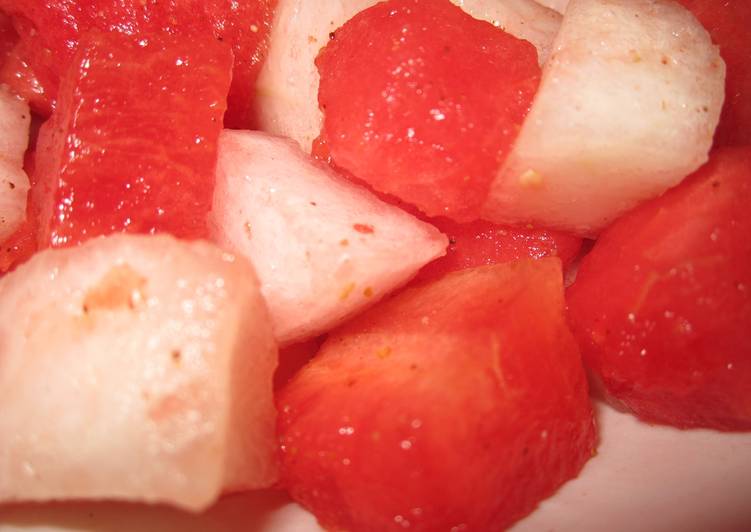Step-by-Step Guide to Prepare Quick Melon salad