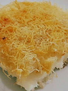 صورة لوصفة كنافة بالقشطة