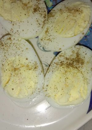 A picture of Boiled eggs.