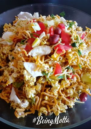 A picture of Sorghum Popcorn Bhel.