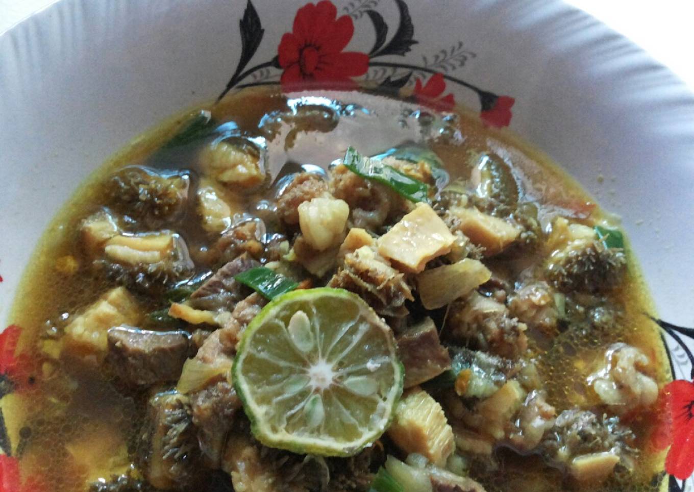 Soto Babat Campur